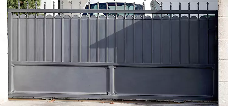 Metal Driveway Gate Installation Wyoming